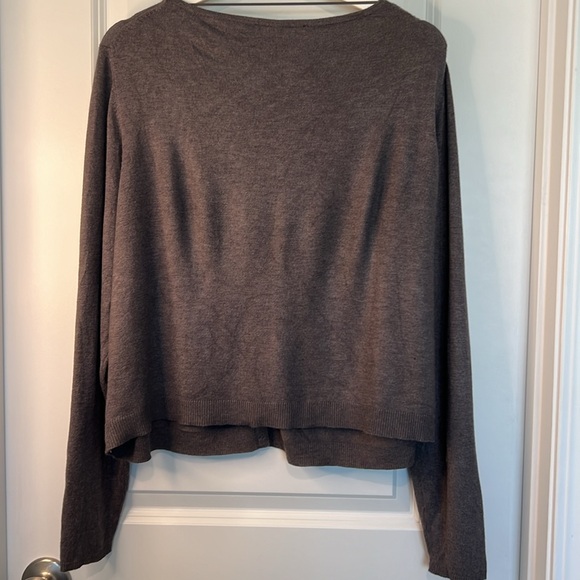 Cardigan Size 16 taupe - Picture 6 of 6